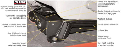 Tuffy Products TFY Underseat Drawer by Tuffy Products