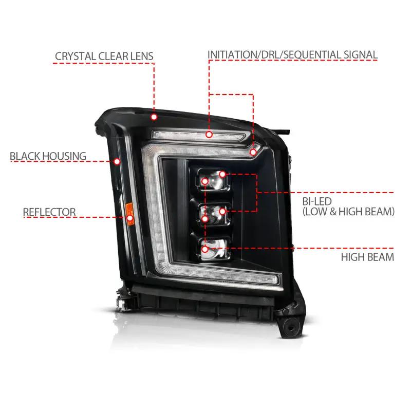 ANZO ANZ LED/Projector Headlights by ANZO