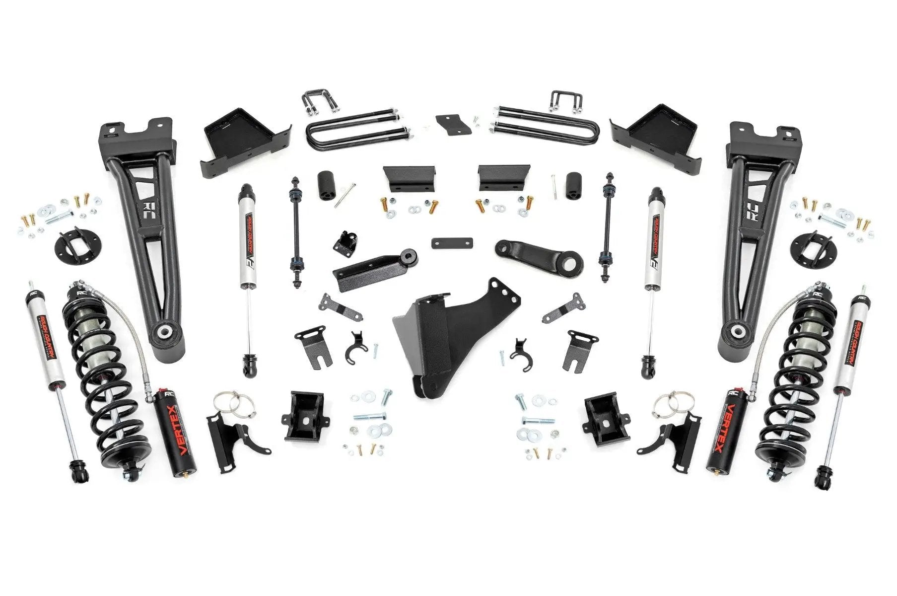 Rough Country 4.5 Inch Lift Kit | R/A | C/O V2 | Ford F-250/F-350 Super Duty 4WD (23-26) by Rough Country