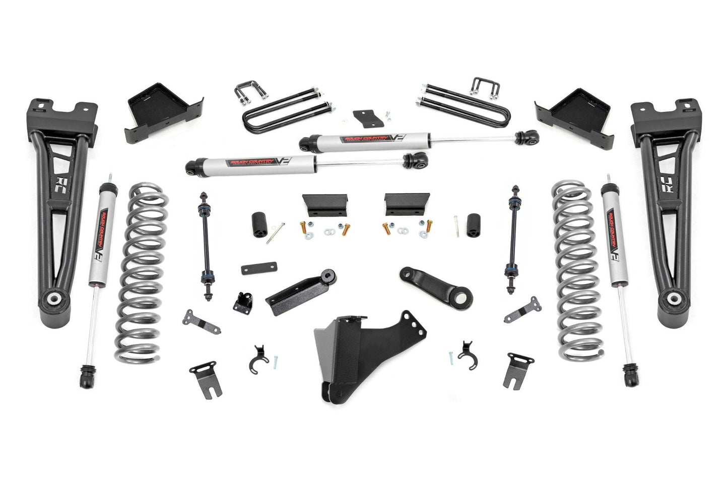 Kit de elevación de 4.5 pulgadas | Brazo de radio | V2 | Diésel | Ford F-250/F-350 Super Duty (23-26)