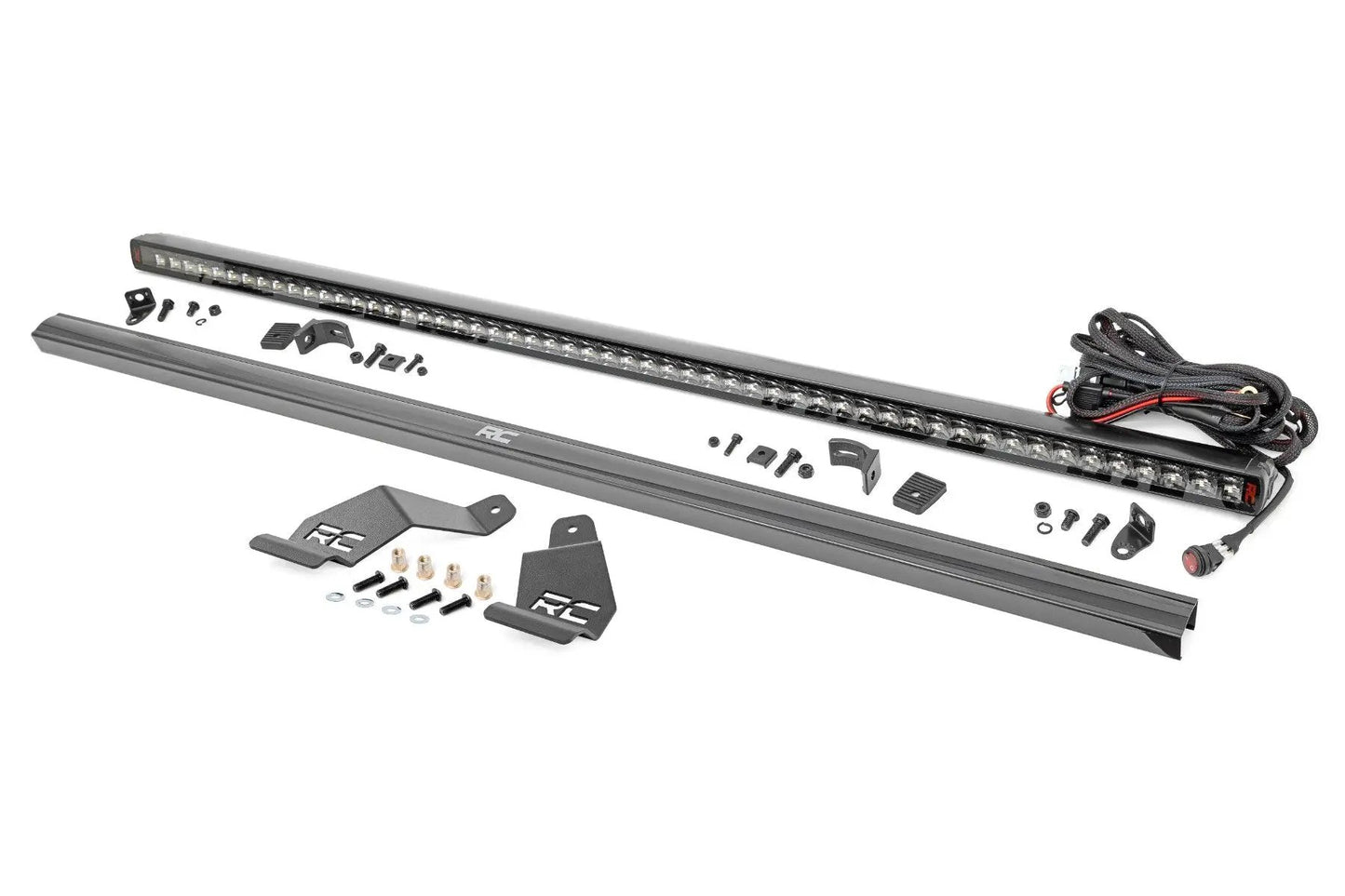 Rough Country LED Light Mount | 50" Spectrum Series Single Row | CFMOTO UFORCE U10 Pro by Rough Country