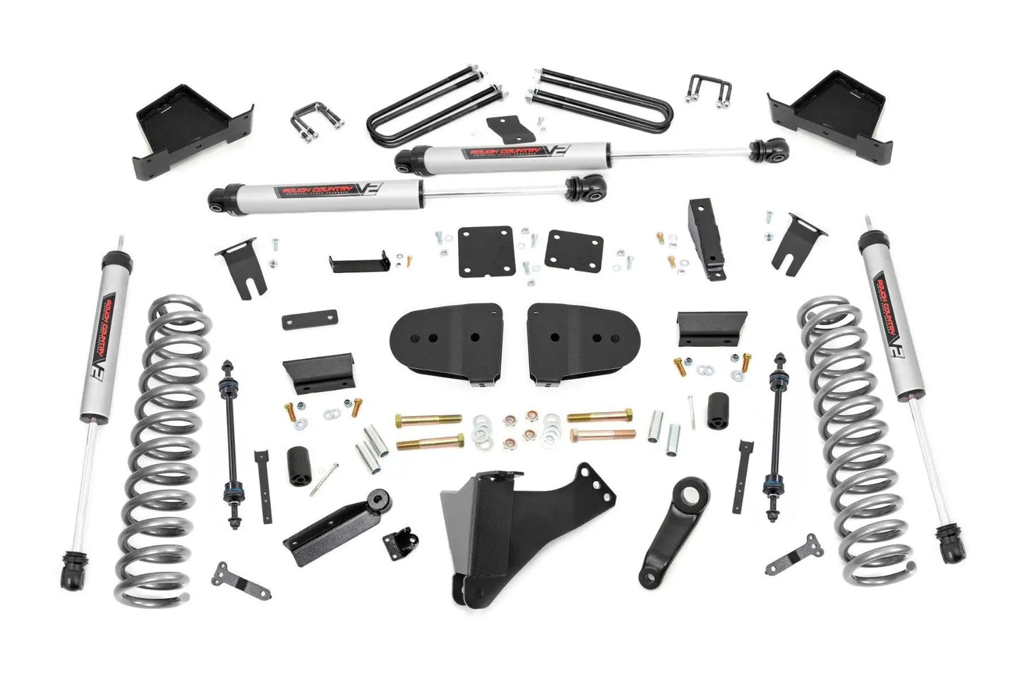 Rough Country 4.5 Inch Lift Kit | V2 | Diesel | Ford F-250/F-350 Super Duty 4WD (2023-2026) by Rough Country