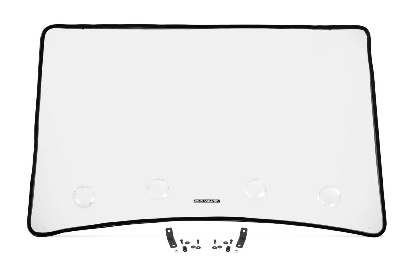 Rough Country Vented Full Windshield | Scratch Resistant | John Deere Gator XUV 835E by Rough Country