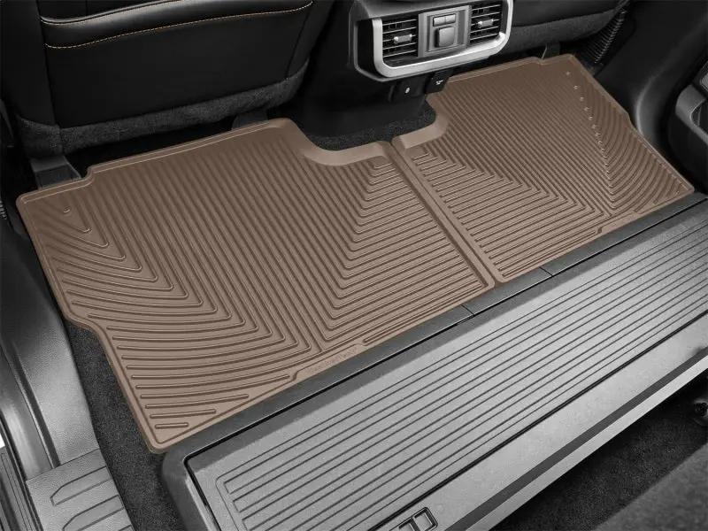 WeatherTech WT Rubber Mats - Rear - Tan by WeatherTech