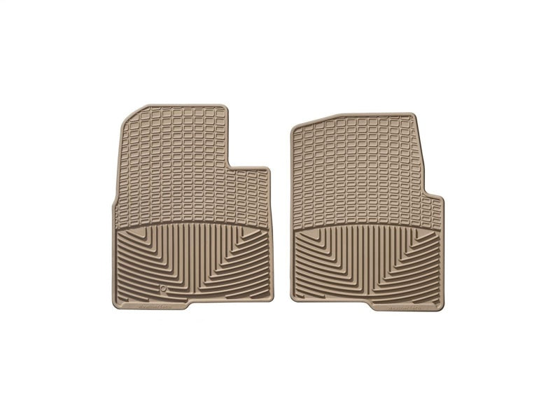 WeatherTech WT Rubber Mats - Front - Tan by WeatherTech