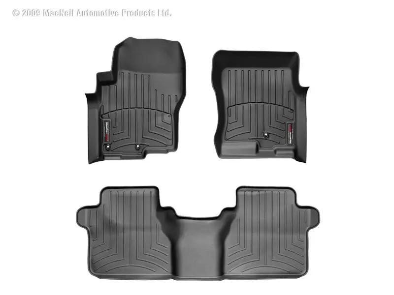 WeatherTech WT FloorLiner - Rear - Blk