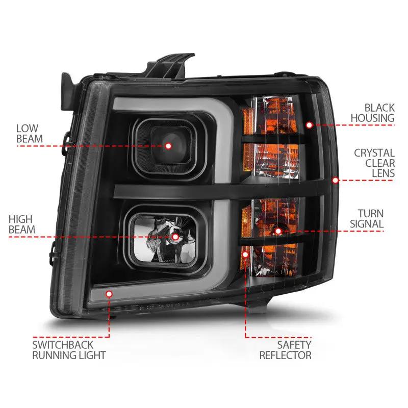 ANZO ANZ LED/Projector Headlights by ANZO