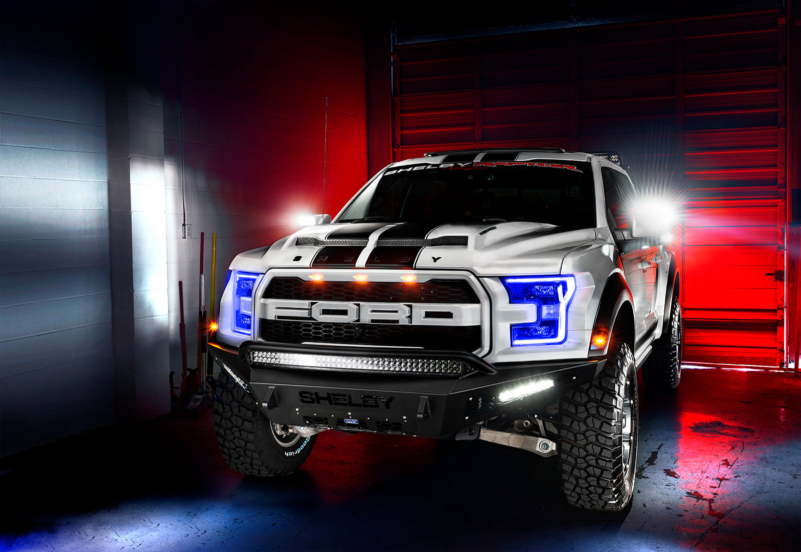 Oracle Lighting This kit fits the F-150 with Quad Beam LED Headlamps. The kit comes with the ColorSHIFT(tm) 2.0 option. by Oracle Lighting
