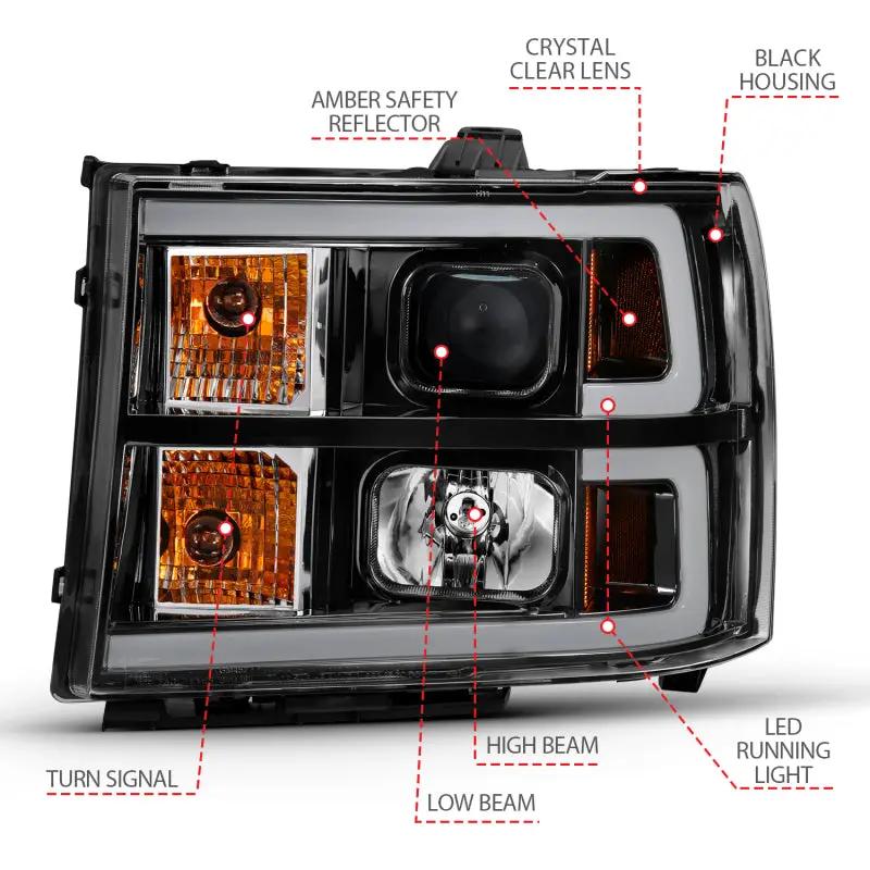 ANZO ANZ LED/Projector Headlights by ANZO