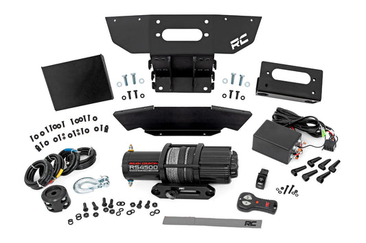 Rough Country Winch Mount | Front | RS4500S | Polaris RZR XP1000-4 (2024)