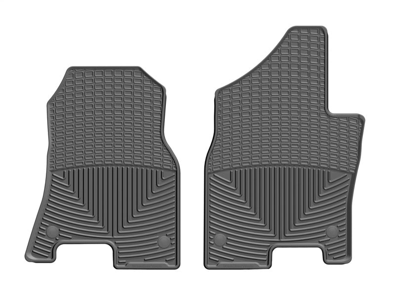 WeatherTech WT Rubber Mats - Front - Blk by WeatherTech