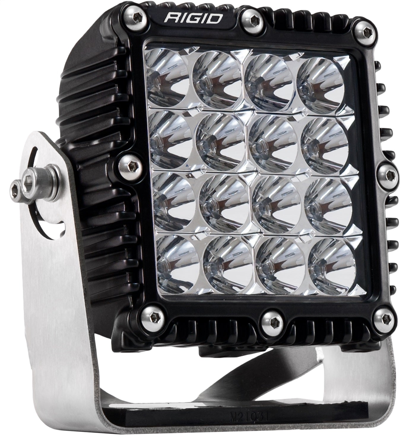 RIGID Industries Q-Series PRO LED Light, Flood Optic, Black Housing, Single