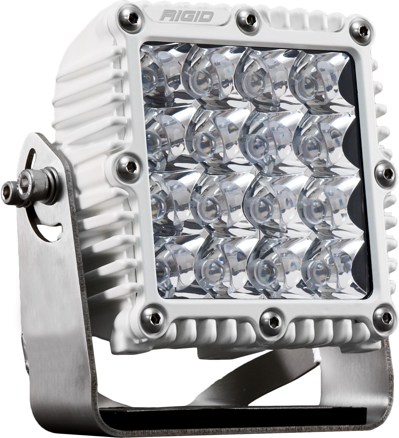 RIGID Industries Q-Series PRO LED Light, Spot Optic, White Housing, Single