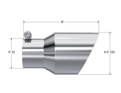 MBRP Univ Exhaust Tips SS by MBRP