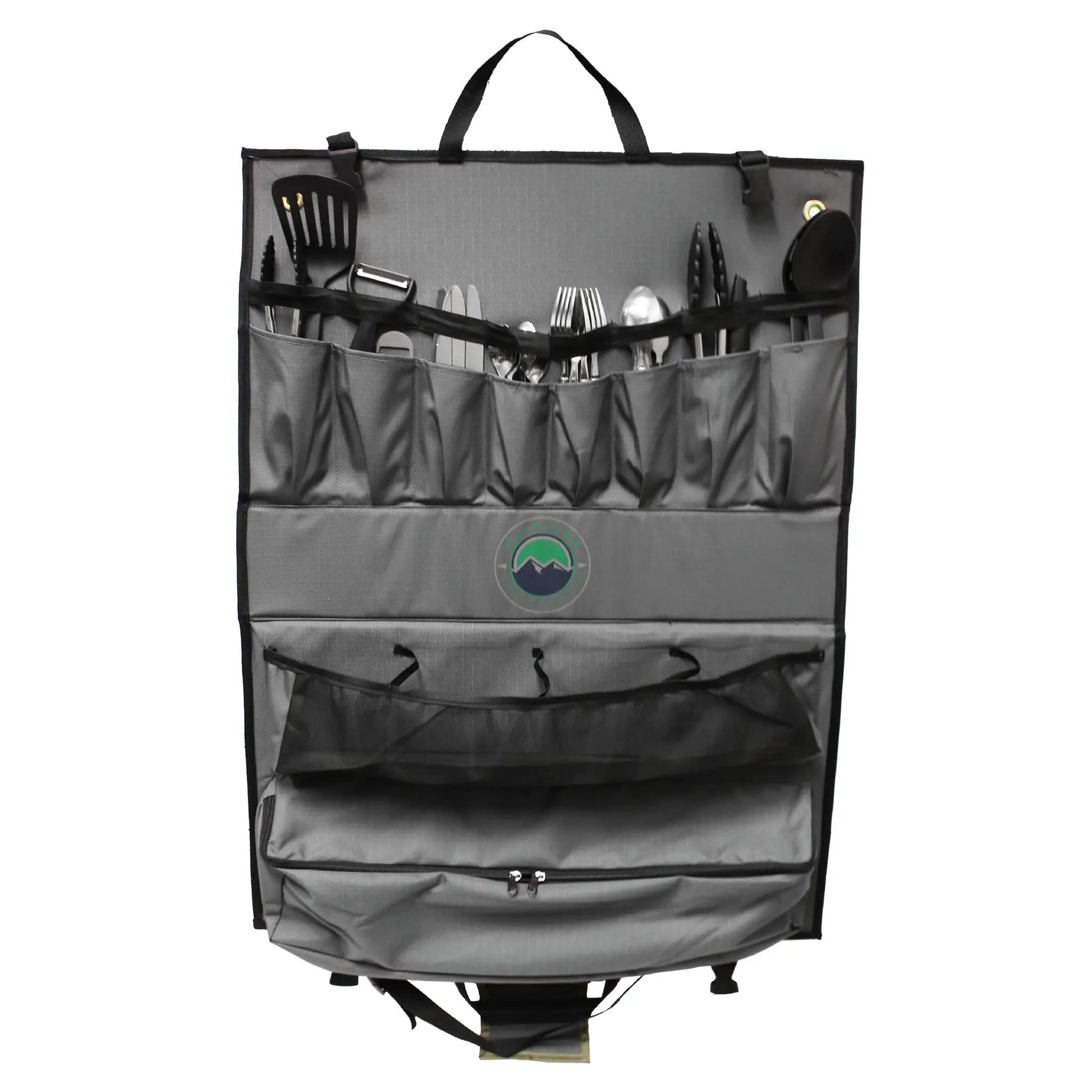 OVS Overland Kitchen Kit - 24 Piece Cooking and Utensil Kit, Hanging Carrying Case by OVS