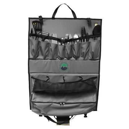 OVS Overland Kitchen Kit - 24 Piece Cooking and Utensil Kit, Hanging Carrying Case by OVS