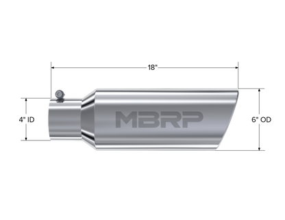 MBRP Univ Exhaust Tips SS