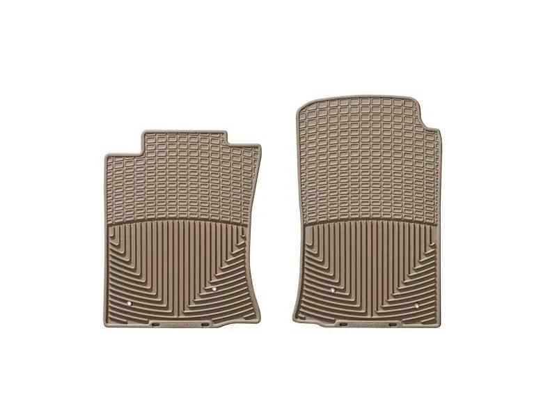 WeatherTech WT Rubber Mats - Front - Tan by WeatherTech