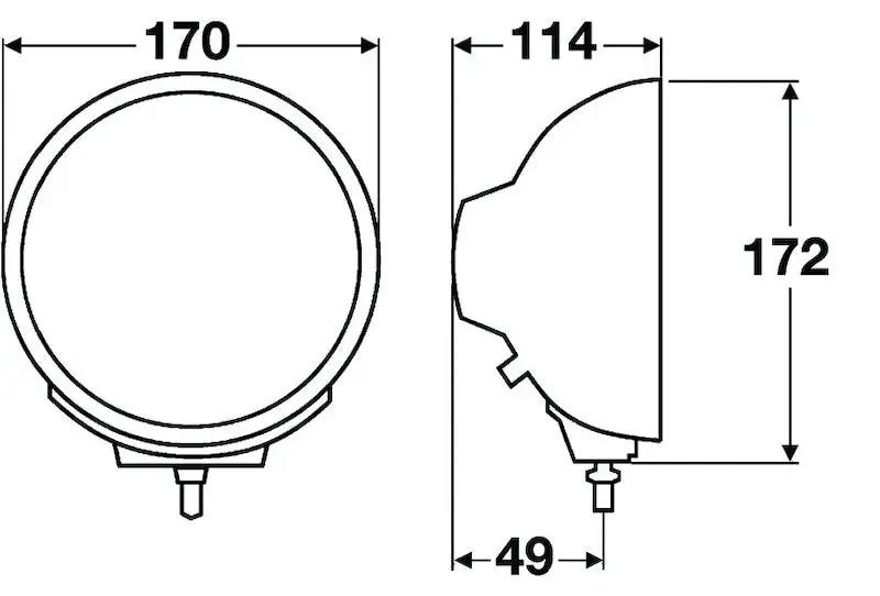 HELLA Rallye 4000 Lamp by Hella
