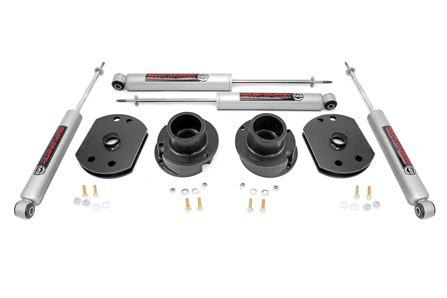 Rough Country 2.5 Inch Lift Kit | N3 Shocks | Ram 2500 4WD (2014-2026) by Rough Country