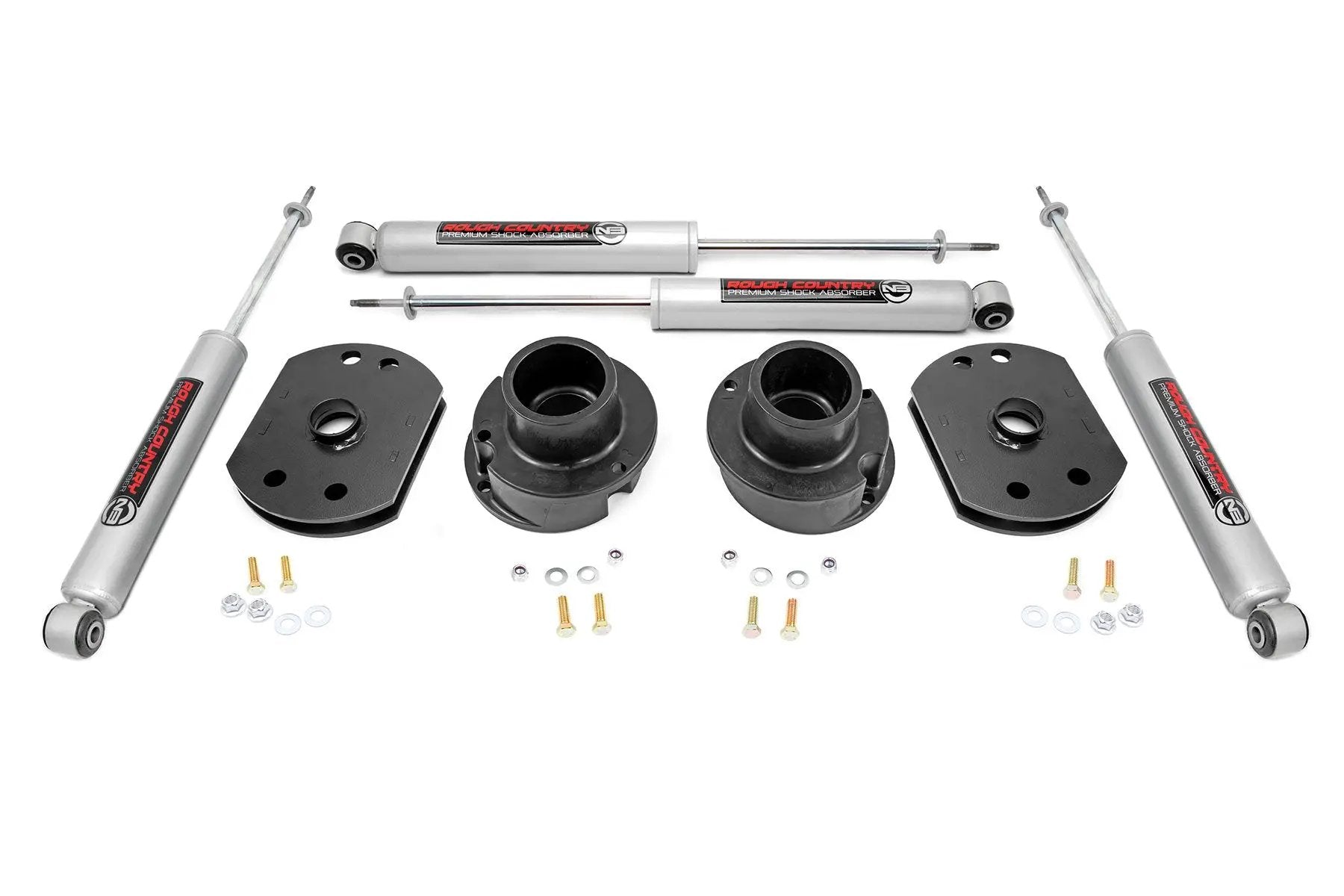 Rough Country 2.5 Inch Lift Kit | N3 Shocks | Ram 2500 4WD (2014-2026) by Rough Country