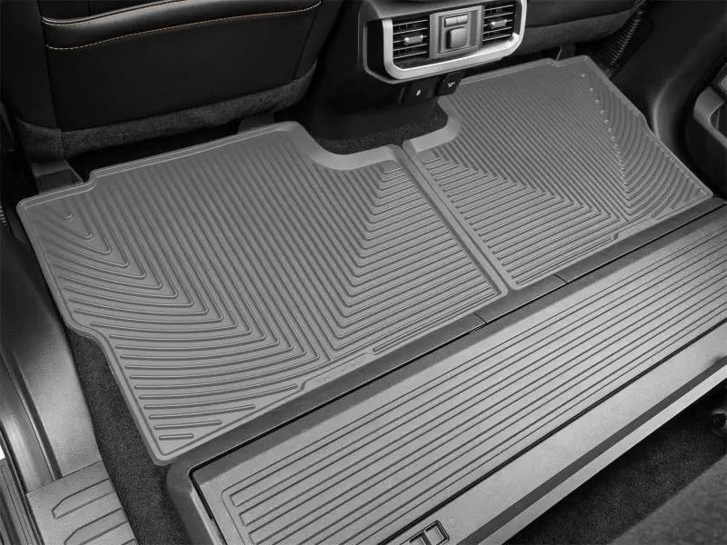 WeatherTech WT Rubber Mats - Rear - Grey by WeatherTech