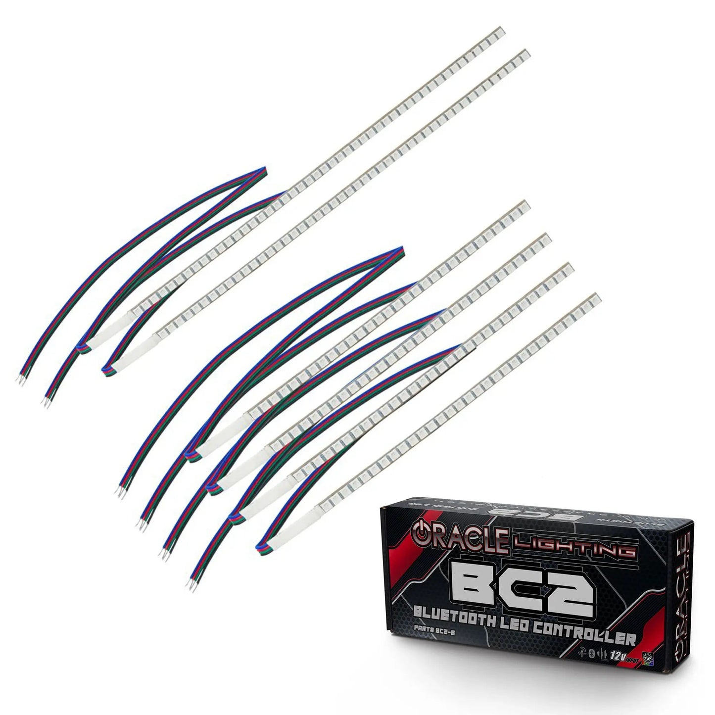 Oracle Lighting The SMD halos are able to product brilliant light while consuming less power from your electrical system. Includes BC1 ColorSHIFT(tm) controller which uses a free smart phone app to control your LED lights. by Oracle Lighting