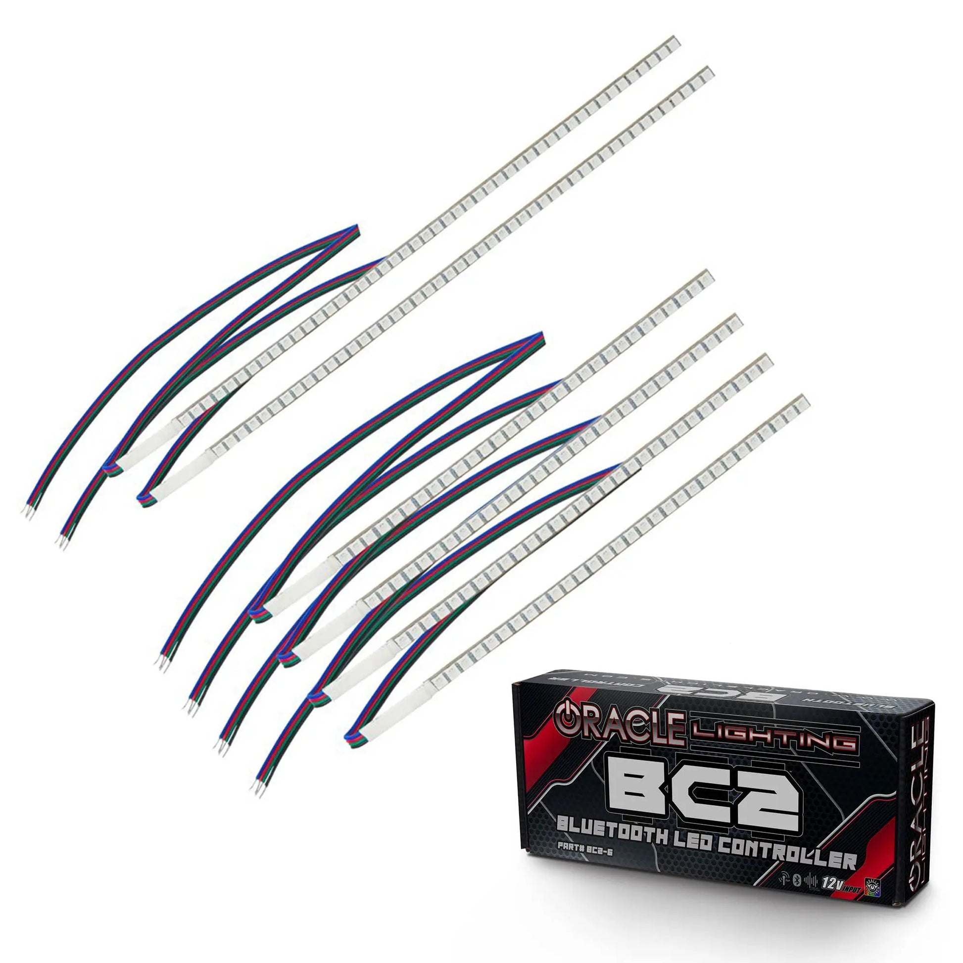 Oracle Lighting The SMD halos are able to product brilliant light while consuming less power from your electrical system. Includes BC1 ColorSHIFT(tm) controller which uses a free smart phone app to control your LED lights. by Oracle Lighting