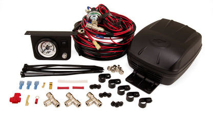 Air Lift LoadController Compact provides one touch control of your air springs using a small easy to mount gauge.  Never search for a gas station with a working compressor again!