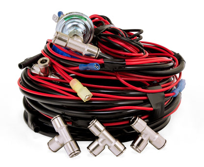 Air Lift LoadController Compact provides one touch control of your air springs using a small easy to mount gauge.  Never search for a gas station with a working compressor again!