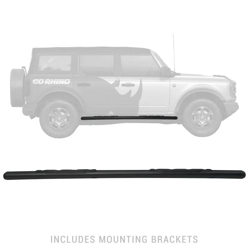 Go Rhino GOR Steps - 1000 - Tex Blk