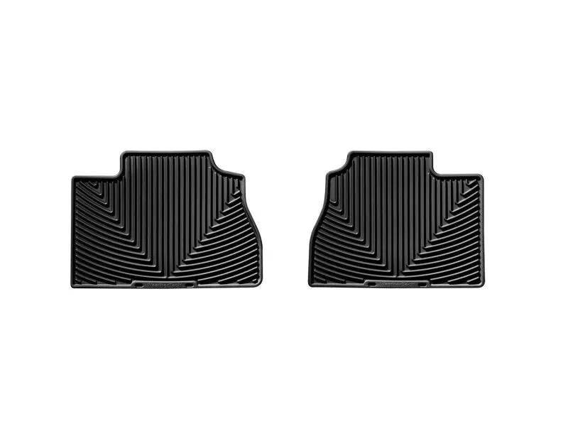 WeatherTech WT Rubber Mats - Rear - Blk by WeatherTech