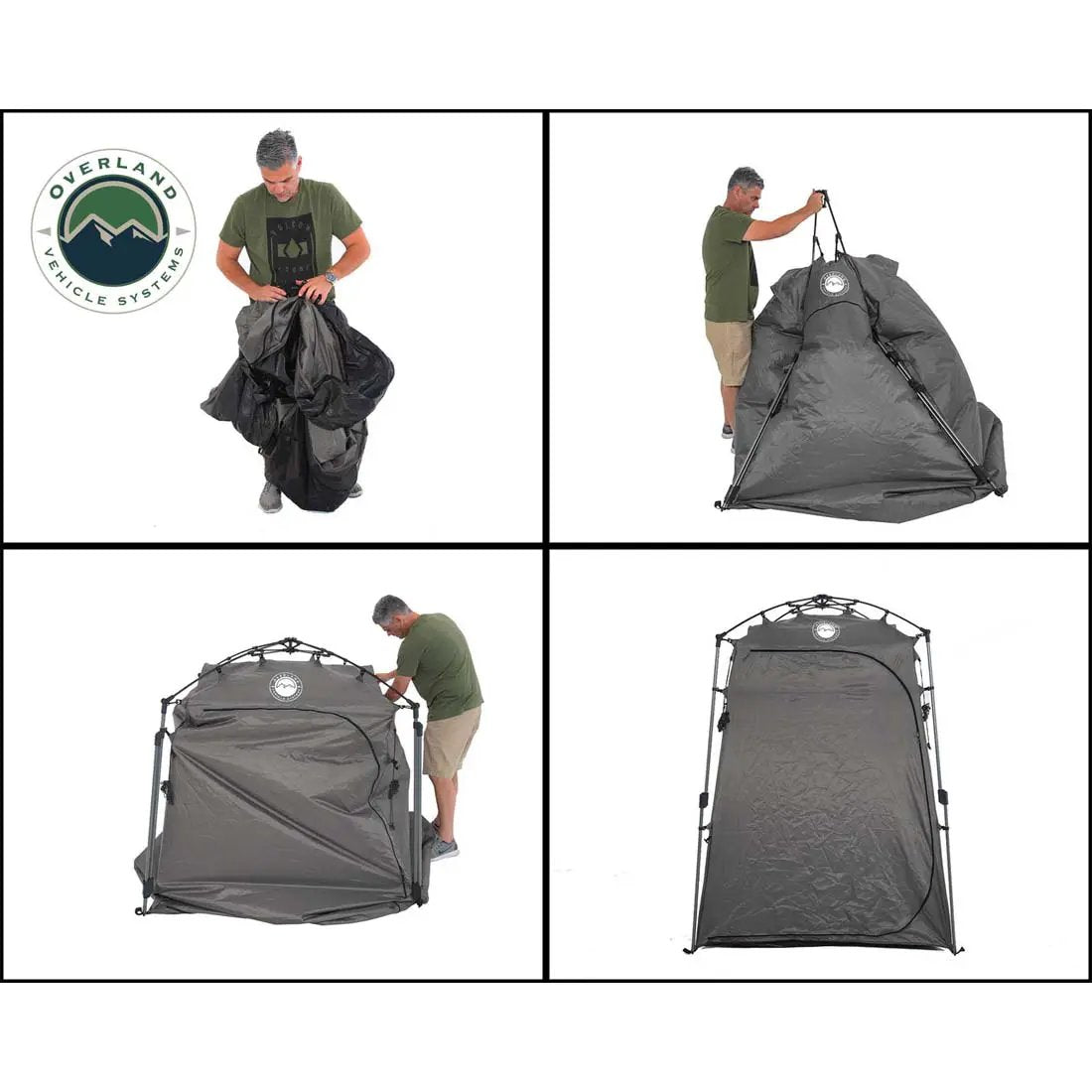OVS HD Nomadic - Portable Changing Room With Shower & Storage Bag by OVS