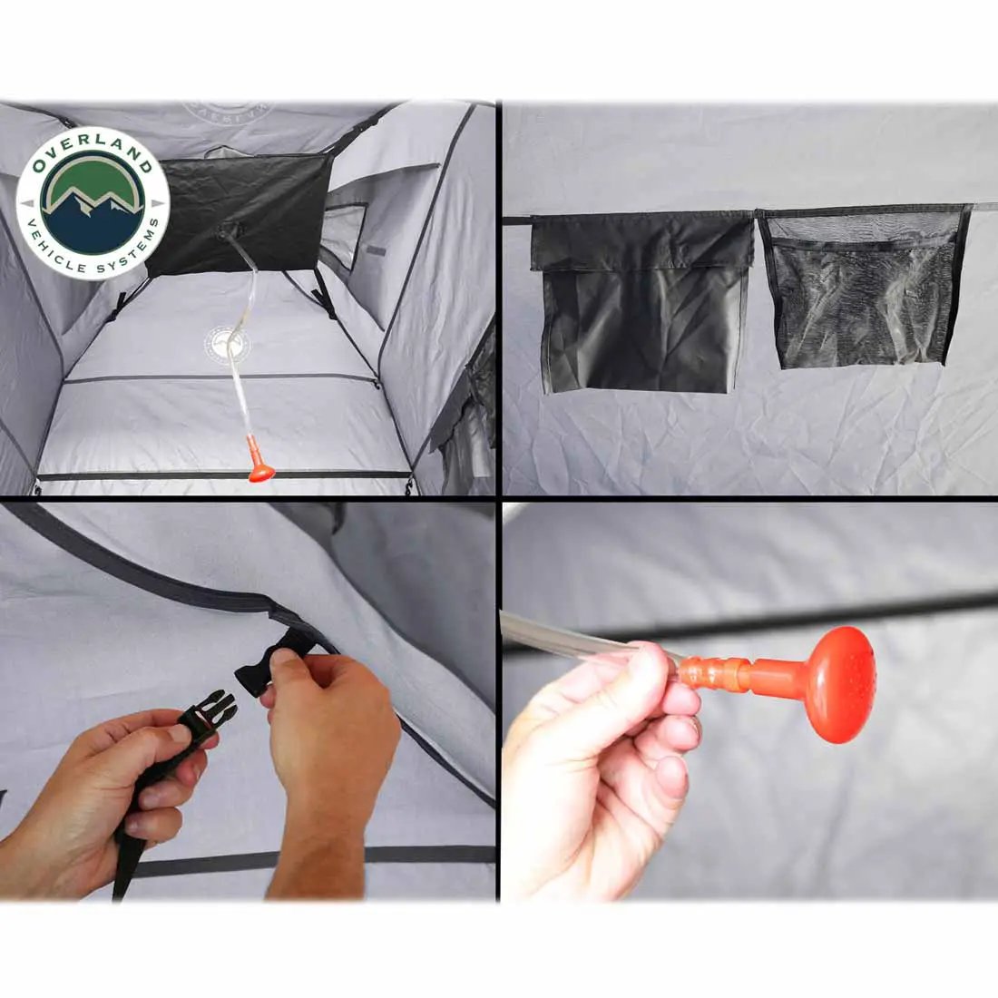 OVS HD Nomadic - Portable Changing Room With Shower & Storage Bag by OVS
