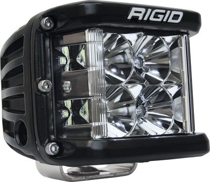 RIGID Industries D-SS PRO Side Shooter, Flood Optic, Surface Mount, Black Housing, Single