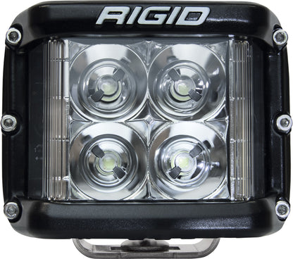 RIGID Industries D-SS PRO Side Shooter, Flood Optic, Surface Mount, Black Housing, Single