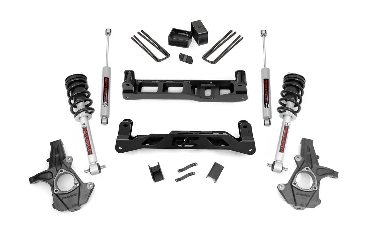 Rough Country 5 Inch Lift Kit | N3 Struts | Chevy/GMC 1500 2WD (07-13) by Rough Country