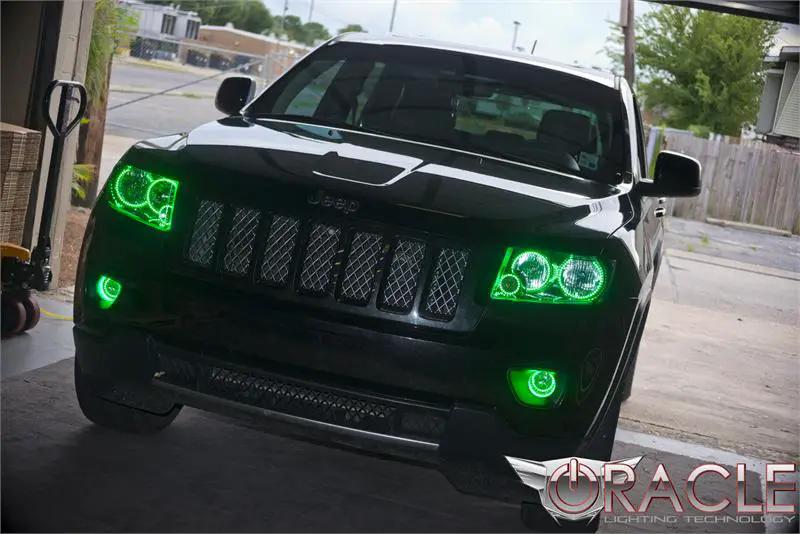 Oracle Lighting Triple Halo Kits include 2 extra Halos for the Turn Signal. This kit is 12V powered so can be connected to a switch, controller, or directly to the parking lights. The ColorSHIFT(tm) controller can be easily paired and is sold separately. by Oracle Lighting