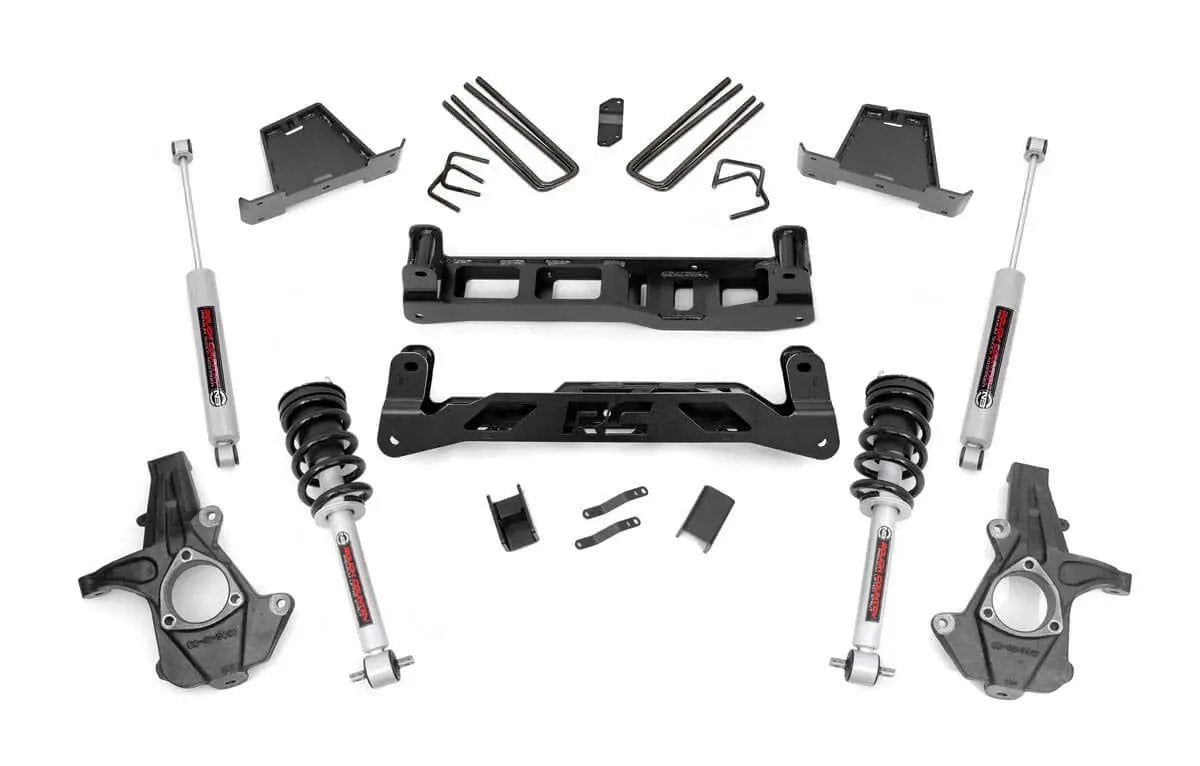 Rough Country 7.5 Inch Lift Kit | N3 Struts | Chevy/GMC 1500 2WD (07-13) by Rough Country