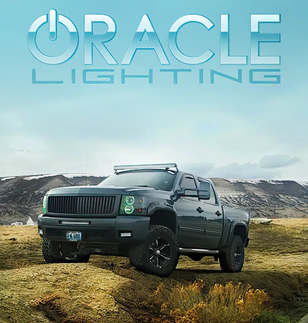 Oracle Lighting The kit does not include a ColorSHIFT(tm) controller. The halo kit uses an advanced LED chip which provides bright light output yet consumes less power. The kit mounts easily to your headlight housing with the provided 3M adhesive backing. by Oracle Lighting