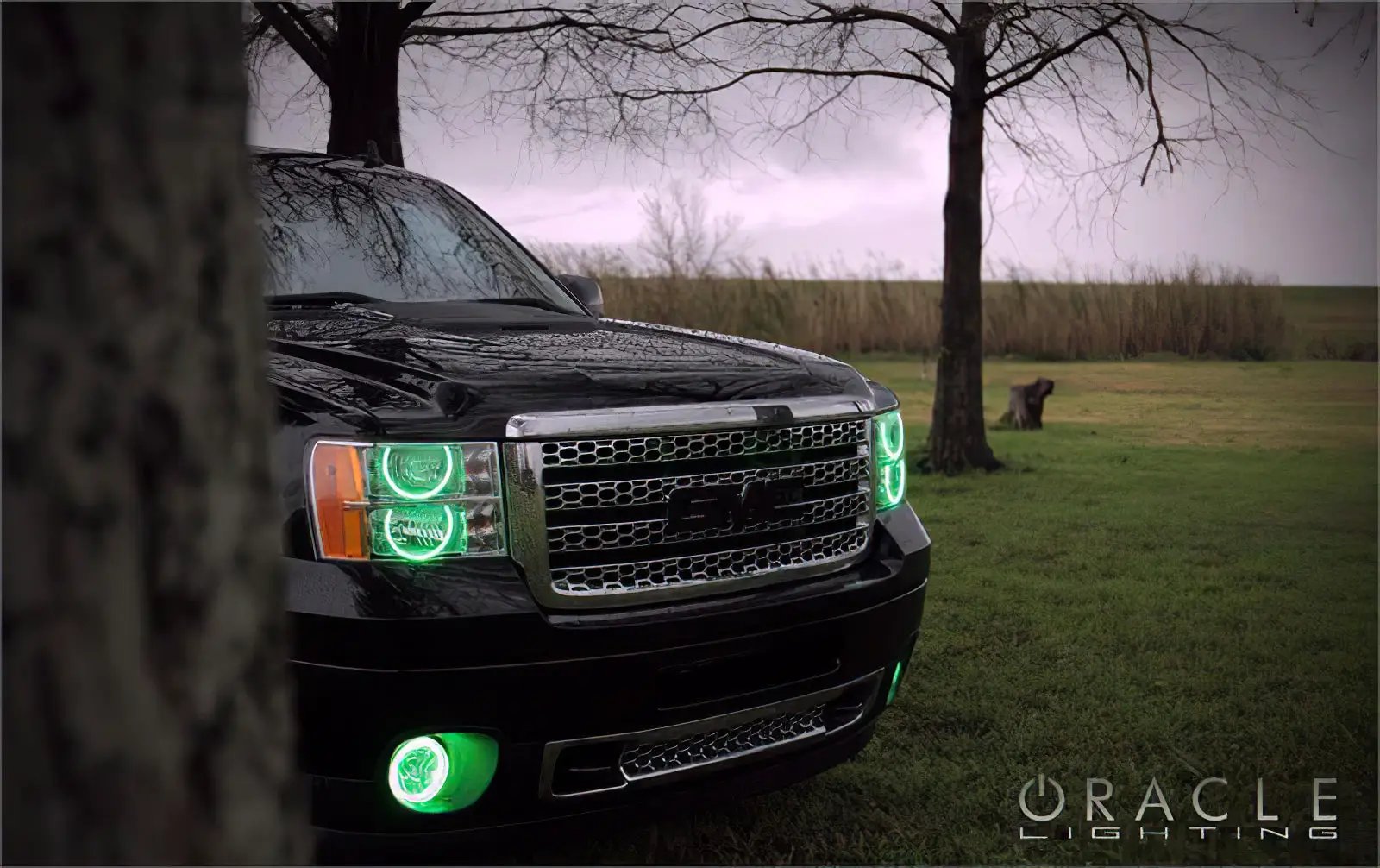 Oracle Lighting This kit is 12V powered so can be connected to a switch, controller, or directly to the parking lights. The ColorSHIFT(tm) controller can be easily paired and is sold separately. by Oracle Lighting