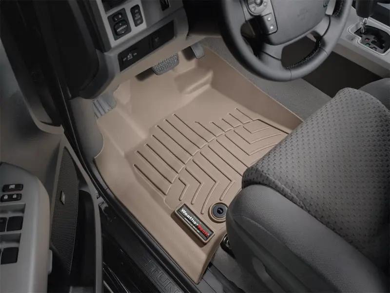 WeatherTech WT FloorLiner - Front - Tan by WeatherTech