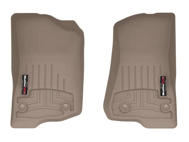 WeatherTech WT FloorLiner - Front - Tan by WeatherTech