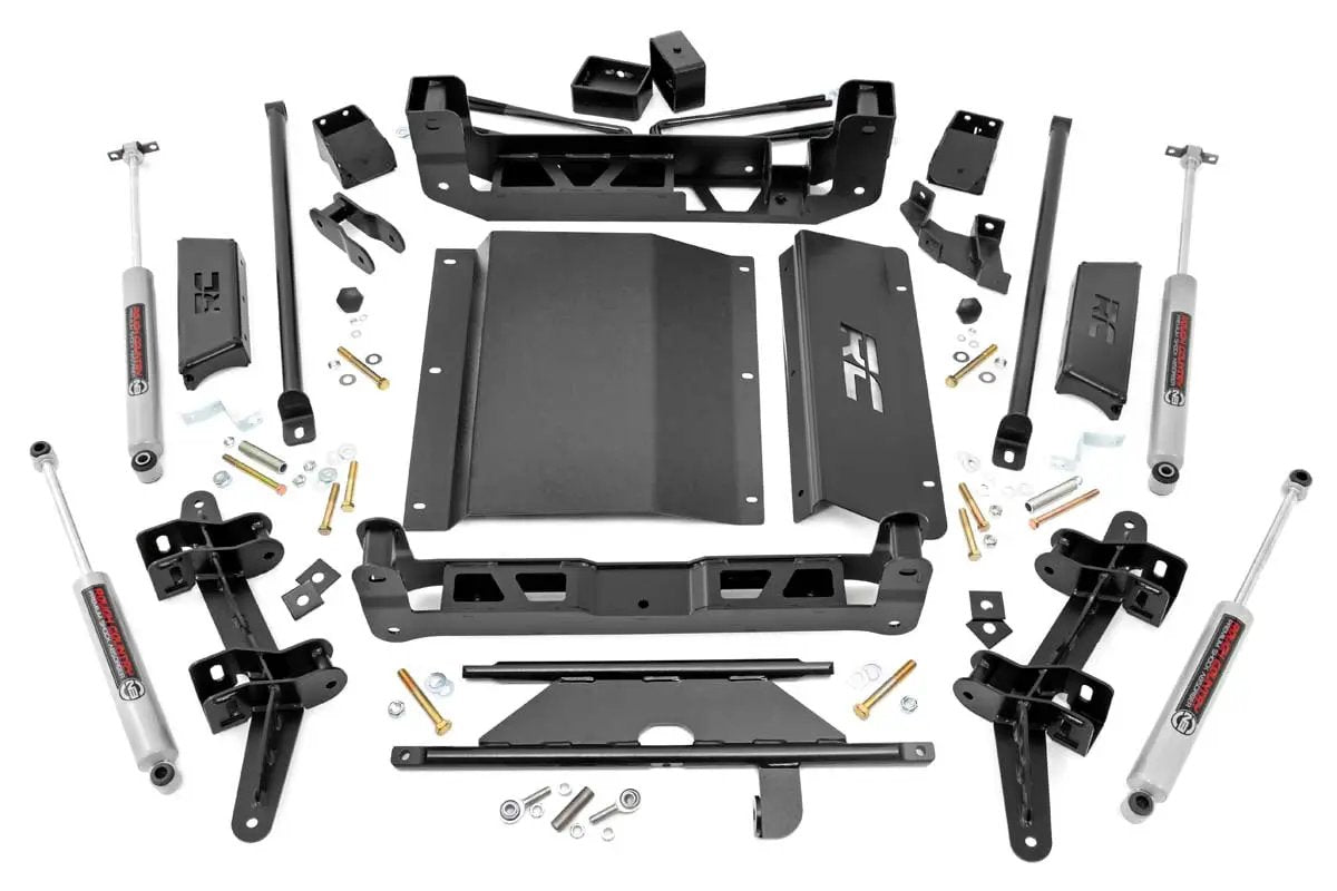 Rough Country 4 Inch Lift Kit | Chevy/GMC 1500 Truck & SUV 4WD (1988-1999) by Rough Country