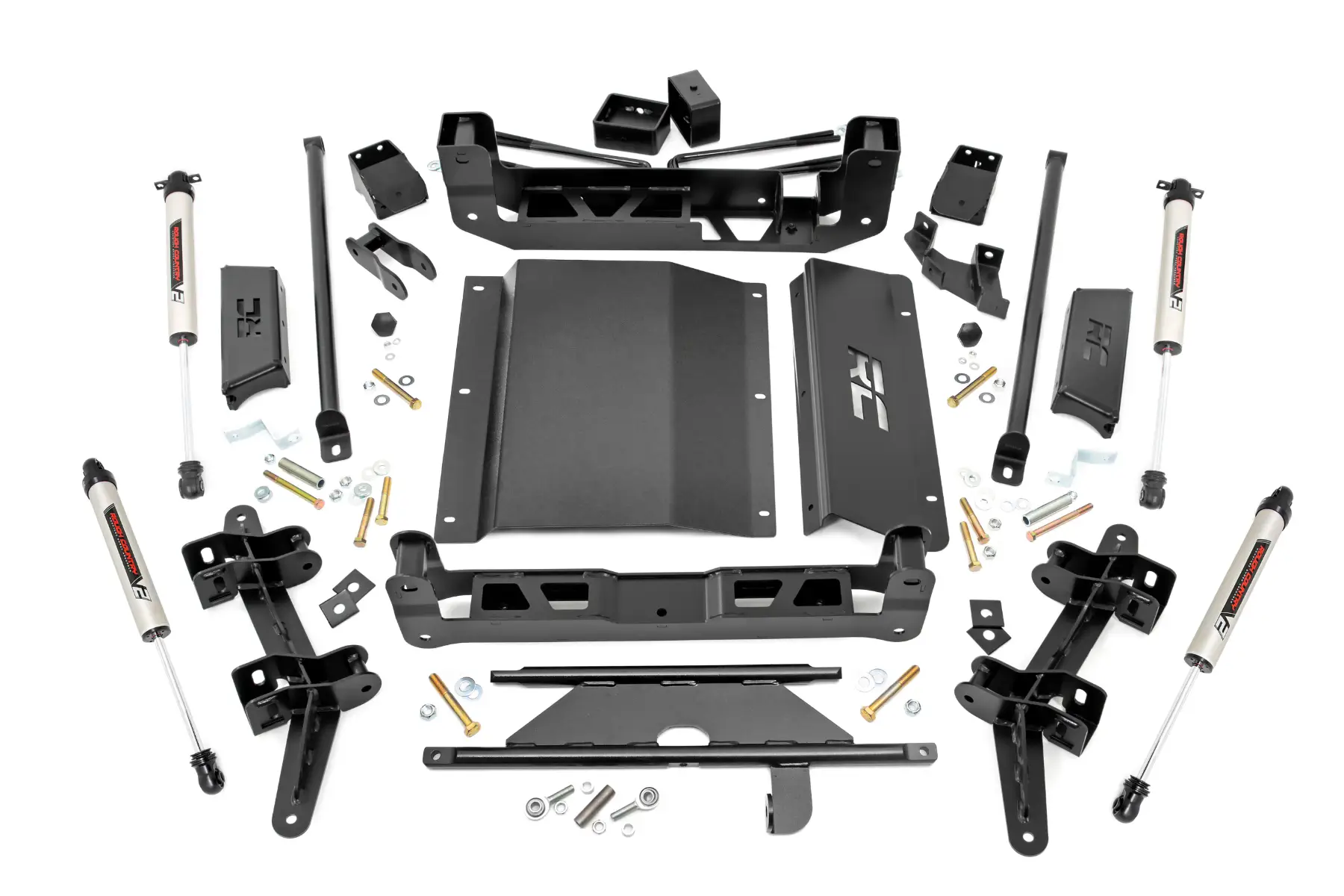 Rough Country 4 Inch Lift Kit | V2 | Chevy/GMC 1500 Truck & SUV 4WD (1988-1999) by Rough Country