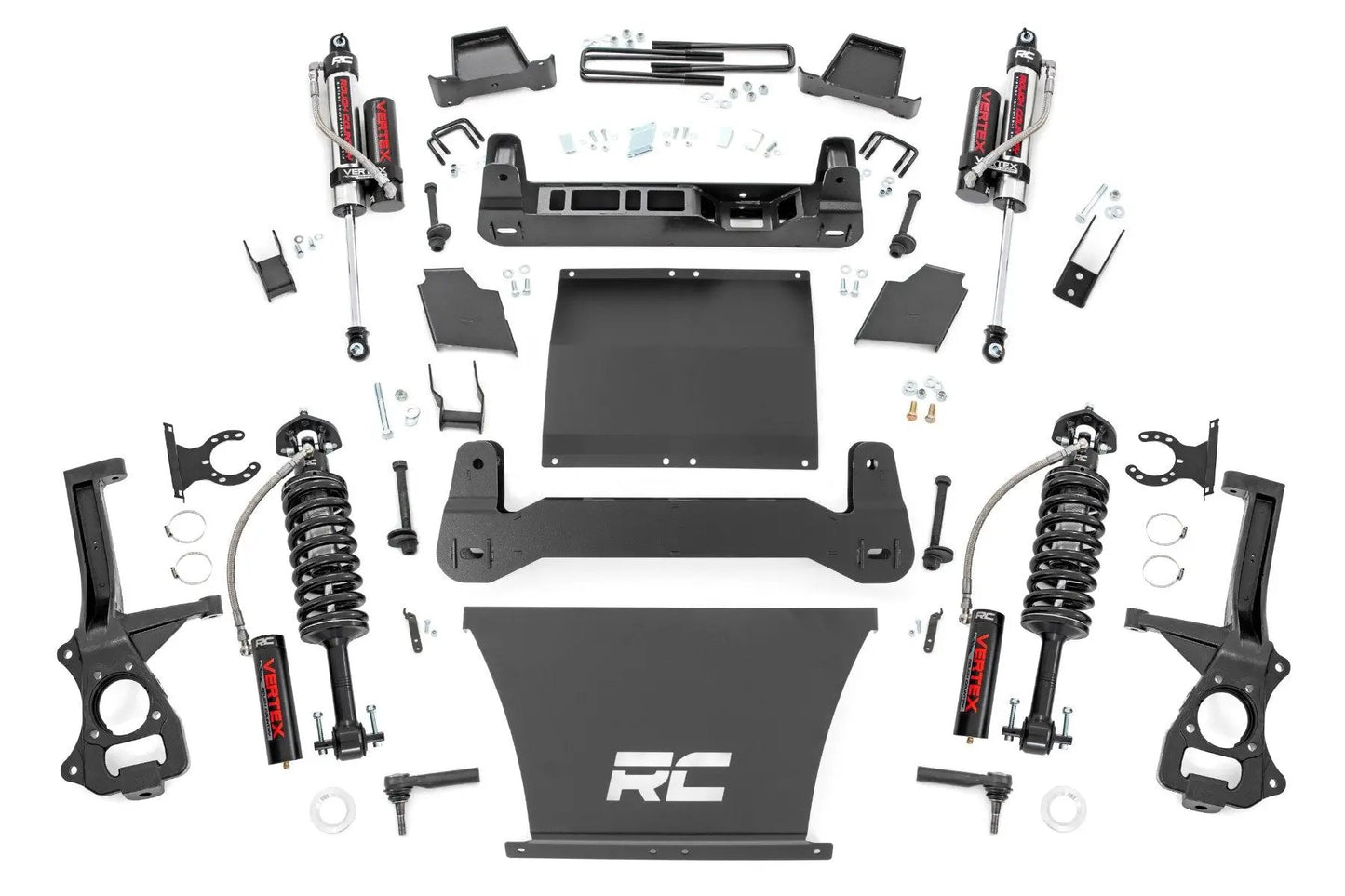 Rough Country 4 Inch Lift Kit | AT4/Trailboss | Vertex | Chevy/GMC Sierra 1500 (19-24)/Silverado 1500 (19-24) by Rough Country
