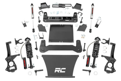 Rough Country 4 Inch Lift Kit | AT4/Trailboss | Vertex/V2 | Chevy/GMC Sierra 1500 (19-24)/Silverado 1500 (19-24) by Rough Country