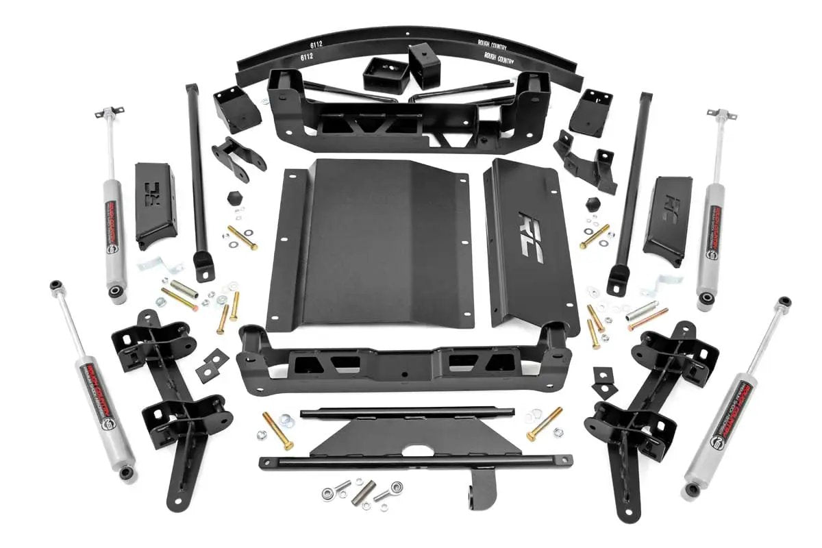 Rough Country 6 Inch Lift Kit | Chevy/GMC 1500 Truck & SUV 4WD (1988-1999) by Rough Country