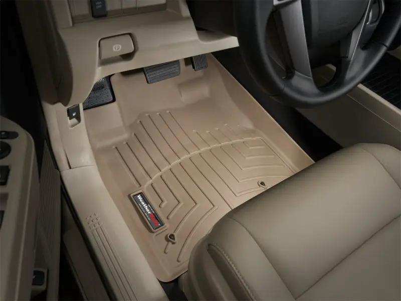 WeatherTech WT FloorLiner - Front - Tan by WeatherTech