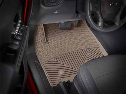 WeatherTech WT Rubber Mats - Front - Tan by WeatherTech